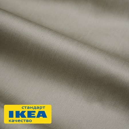 Простыня на резинке НАТЕСМИО (ИКЕА НАТТЭСМИН) 80x200, темно-бежевый, сатин KL-98582563. Интернет магазин Гранд Багаж 