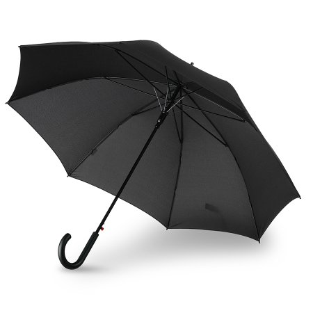 Зонт-трость Knirps полуавтомат A.760 Stick Automatic BLACK 96 7761 1000. Интернет магазин Гранд Багаж 