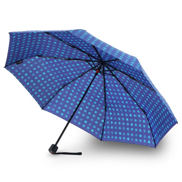 Зонт Knirps механический A.050 Medium Manual PINTA AQUA 95 7050 8471. Интернет магазин Гранд Багаж 