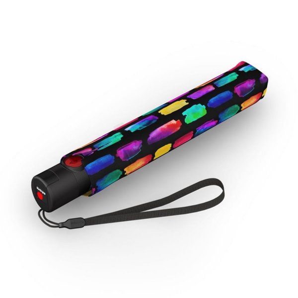 Зонт автомат Knirps U.200 Ultra Light Medium Duomatic CREATE BLACK WITH UV COATING AND HEATSHIELD 95 2200 8542-uc. Интернет магазин Гранд Багаж 