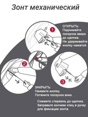 Зонт Knirps механический U.015 Ultra Carbon Light UV Protection BREEZE MANUAL 95 2015 10011. Интернет магазин Гранд Багаж 