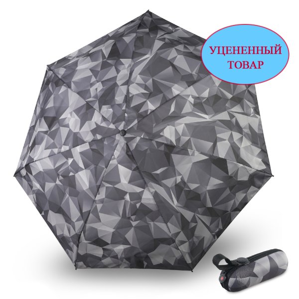 Зонт Knirps механический 6010 X1 2THINK ROCK 95 6010 8487-uc