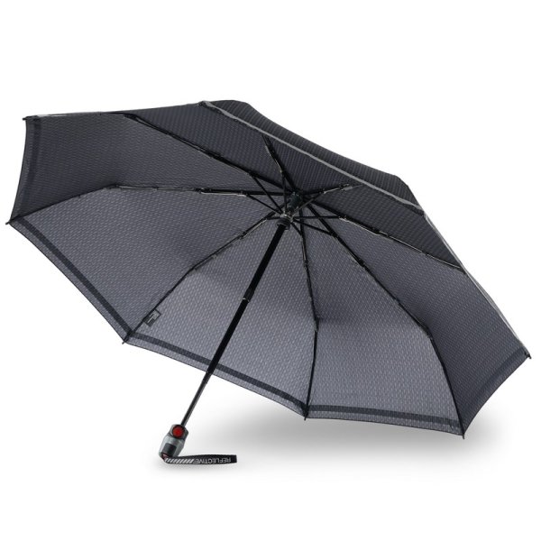 Зонт Knirps автомат T.200 Medium Duomatic REFLECTIVE RAIN 95 3201 7154. Интернет магазин Гранд Багаж 