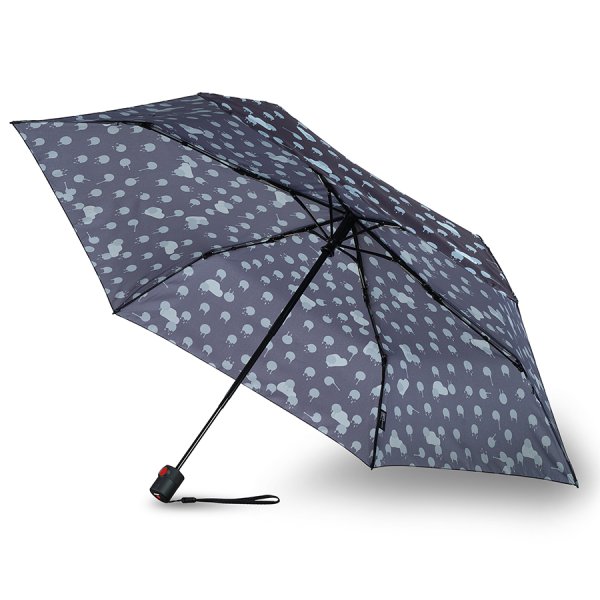 Зонт Knirps автомат U.200 Ultra Light Medium Duomatic RAINYDAY BLACK 95 2200 8670. Интернет магазин Гранд Багаж 