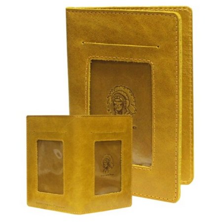 Обложка для автодокументов Apache ОВ-4-А/желт. Интернет магазин Гранд Багаж 