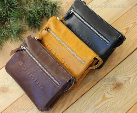 Клатч мужской Apache СМ-8013-А/черн. Интернет магазин Гранд Багаж 