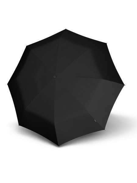 Зонт Knirps автомат T.200 Medium Duomatic BLACK WITH BLACK COATING 95 3201 10002. Интернет магазин Гранд Багаж 