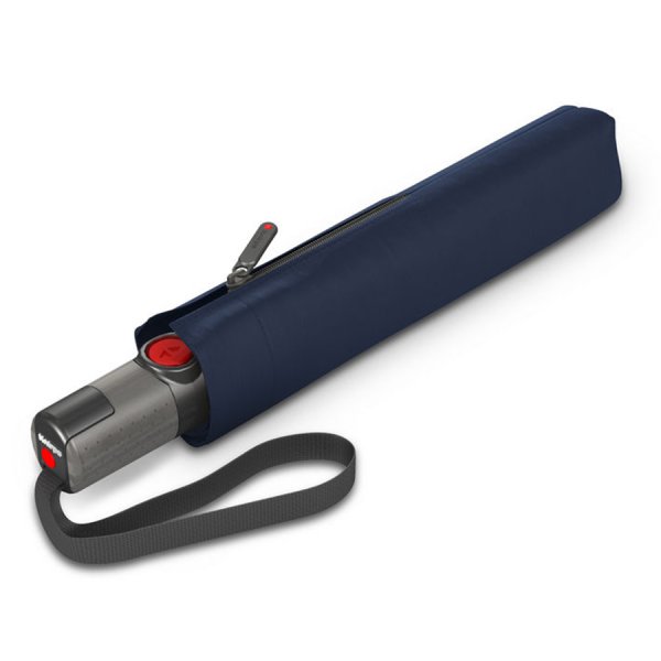 Зонт Knirps автомат TS.220 Slim Duomatic NAVY SAFETY 95 4220 1200. Интернет магазин Гранд Багаж 