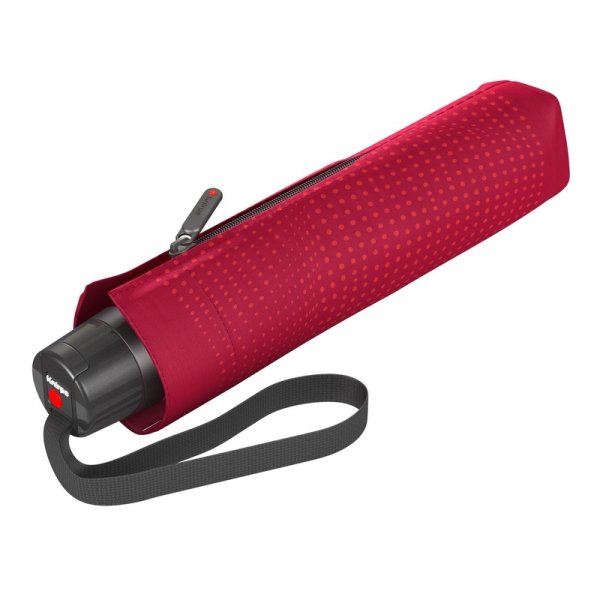 Зонт Knirps механический T.050 Medium Manual DIFFERENCE RED ECOREPEL 95 3050 8429. Интернет магазин Гранд Багаж 