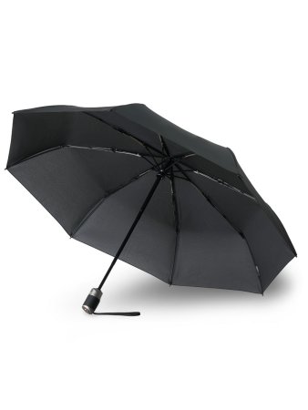 Зонт Knirps автомат C.241 Chrome Matt Medium Duomatic BLACK 95 8241 1000. Интернет магазин Гранд Багаж 