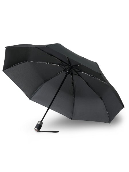 Зонт Knirps автомат C.241 Chrome Matt Medium Duomatic BLACK 95 8241 1000. Интернет магазин Гранд Багаж 