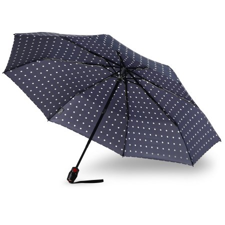 Зонт Knirps автомат T.200 Medium Duomatic KELLY DARK NAVY UV PROTECTION 95 3201 4107. Интернет магазин Гранд Багаж 