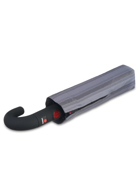 Зонт Knirps автомат T.260 Medium Duomatic Crook Handle 2LINE UP STONE ECOREPEL 95 3260 8498-uc. Интернет магазин Гранд Багаж 