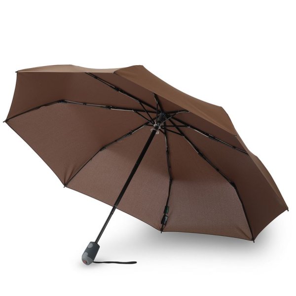 Зонт Knirps автомат E.200 Medium Duomatic DARK BROWN ECOREPEL 95 1200 8900-uc. Интернет магазин Гранд Багаж 