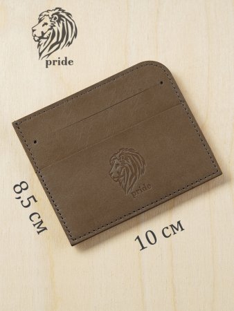 Футляр для карт VIGRANA Pride темно-бежевый ФК-2-П/темно-бежевый. Интернет магазин Гранд Багаж 