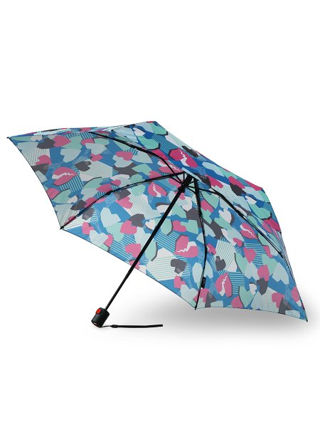 Зонт Knirps автомат U.200 Ultra Light Medium Duomatic HEARTBREAK 95 2200 8813. Интернет магазин Гранд Багаж 