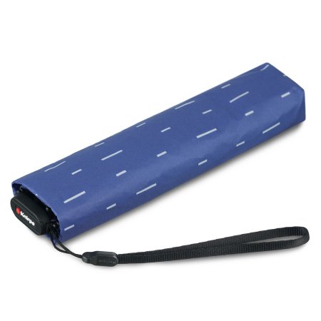 Зонт Knirps механический US.050 Ultra Light Slim Manual RAIN BLUE 95 0050 8473. Интернет магазин Гранд Багаж 