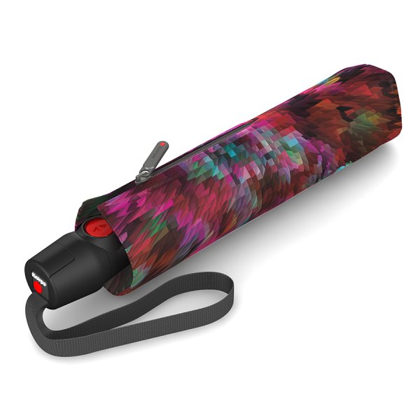 Зонт Knirps автомат T.200 Medium Duomatic PEACOOK RED 95 3201 8826. Интернет магазин Гранд Багаж 