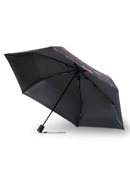 Зонт Knirps автомат U.200 Ultra Light Duomatic GUARDIAN BLACK WITH HEATSHIELD 95 2200 88752. Интернет магазин Гранд Багаж 