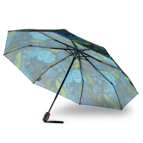 Зонт Knirps автомат T.200 Medium Duomatic UTOPIA INDIGO ECOREPEL WITH UV PROTECTION 95 3201 8538-uc. Интернет магазин Гранд Багаж 