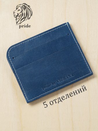 Футляр для карт VIGRANA Pride синий ФК-2-П/синий. Интернет магазин Гранд Багаж 