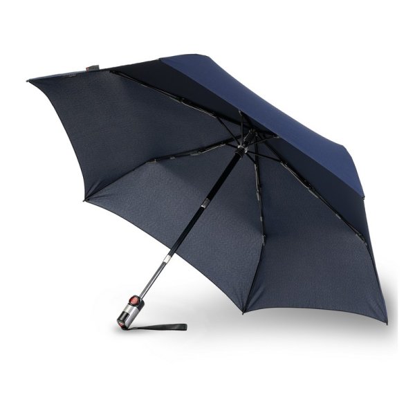 Зонт Knirps автомат TS.220 Slim Duomatic NAVY SAFETY 95 4220 1200. Интернет магазин Гранд Багаж 
