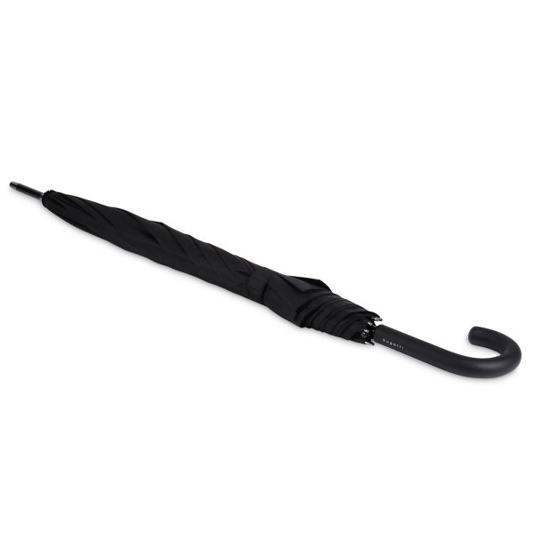 Зонт-трость Bugatti полуавтомат BUDDY LONG UNI BLACK 714363001BU-uc1. Интернет магазин Гранд Багаж 