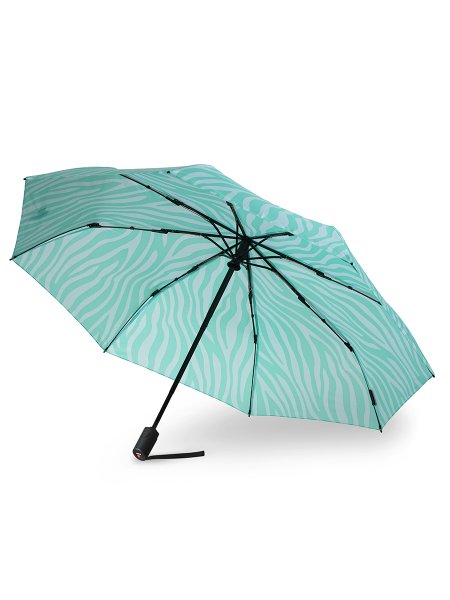 Зонт Knirps автомат A.200 Medium Duomatic ZEBRA MINT 95 7201 8790. Интернет магазин Гранд Багаж 