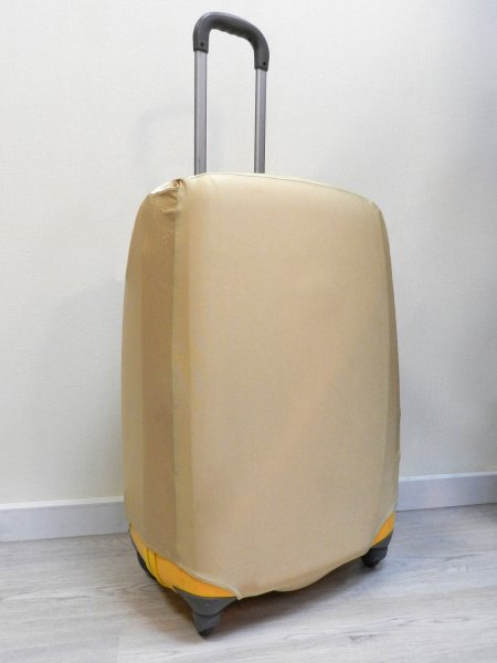 Чехол для чемодана на 4-х колесах (песочный) extracase