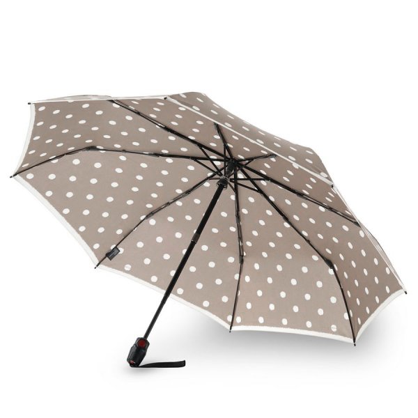 Зонт Knirps автомат T.200 Medium Duomatic DOT ART TAUPE 95 3201 4902. Интернет магазин Гранд Багаж 