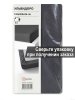 Простыня на резинке УЛЬВИДОРО (ИКЕА УЛЛЬВИДЕ) 120x200, серый, поплин KL-565353. Интернет магазин Гранд Багаж 