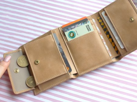 Кошелек Kniksen Джари-2-мэри/беж. Интернет магазин Гранд Багаж 