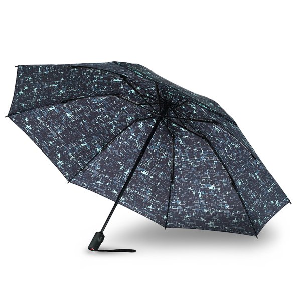 Зонт Knirps автомат Re³ Duomatic STRUCTURE MINT WITH BLACK HANDLE 95 6200 86844. Интернет магазин Гранд Багаж 