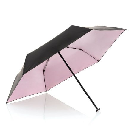 Зонт Knirps механический US.050 Ultra Light Slim Manual BLACK WITH ROSE COATING 95 0050 1009. Интернет магазин Гранд Багаж 