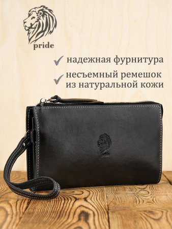 Клатч мужской VIGRANA Pride черный БМ-П/черн