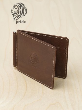 Зажим для купюр VIGRANA Pride коричневый ОК-П/кор. Интернет магазин Гранд Багаж 