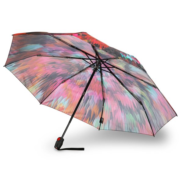 Зонт Knirps автомат T.200 Medium Duomatic PEACOOK RED 95 3201 8826. Интернет магазин Гранд Багаж 