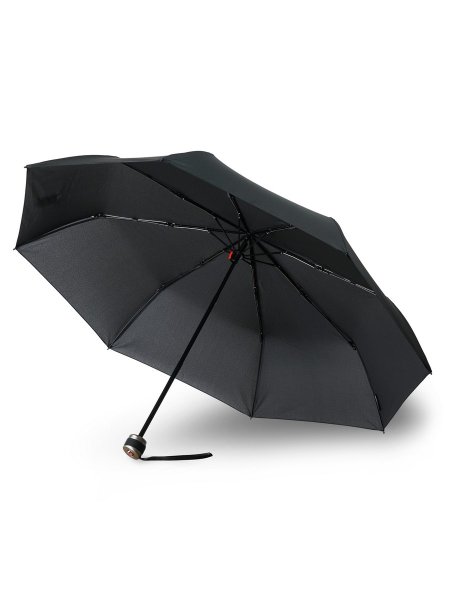 Зонт Knirps механический C.041 Chrome Matt Small Manual BLACK 95 8041 1000. Интернет магазин Гранд Багаж 