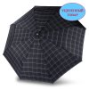 Зонт Knirps автомат T.200 Medium Duomatic CHECK BLACK & BLUE 95 3201 5570-uc