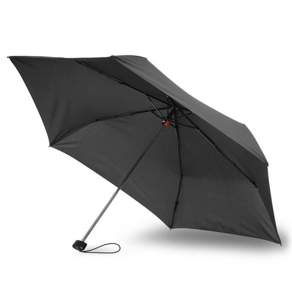 Зонт Knirps механический AS.050 Slim Small Manual BLACK 95 9050 1000-uc1. Интернет магазин Гранд Багаж 