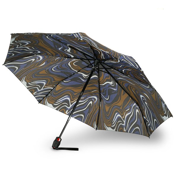 Зонт Knirps автомат T.200 Medium Duomatic TIGER BLUE 95 3201 8830. Интернет магазин Гранд Багаж 