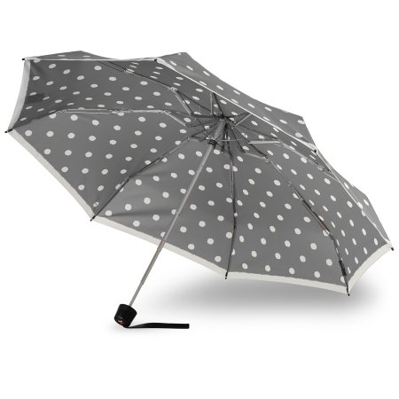 Зонт Knirps механический T.010 Small Manual DOT ART TAUPE 95 3010 4902-uc. Интернет магазин Гранд Багаж 