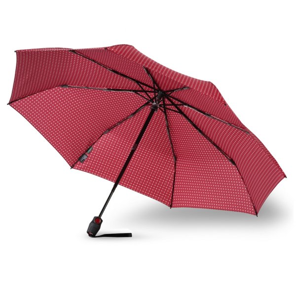 Зонт Knirps автомат T.200 Medium Duomatic 2CROSS RED ECOREPEL 95 3201 8482. Интернет магазин Гранд Багаж 