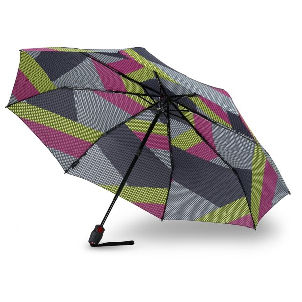 Зонт Knirps автомат T.200 Medium Duomatic RUN PINK ECOREPEL 95 3201 8561. Интернет магазин Гранд Багаж 