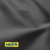 Простыня на резинке 180х200 сатин, темно-серая ViGrand НАТЕСМИО, аналог IKEA НАТТЭСМИН