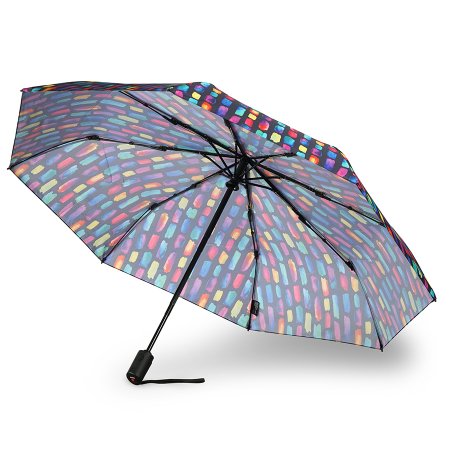 Зонт Knirps автомат A.200 Medium Duomatic CREATE BLACK 95 7201 8542. Интернет магазин Гранд Багаж 