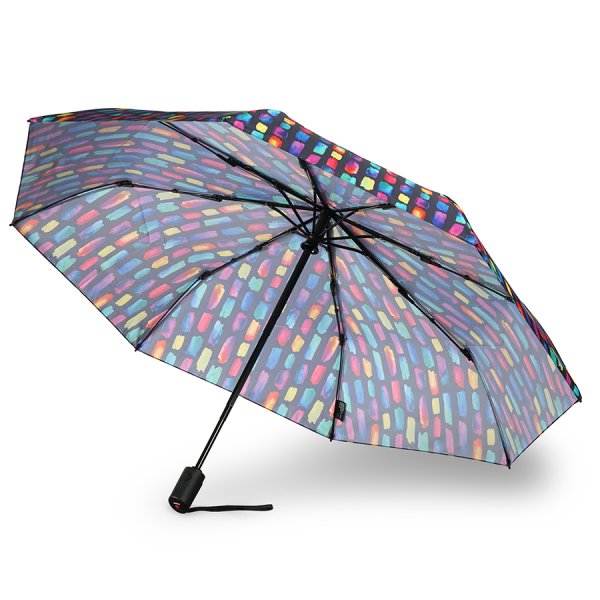 Зонт Knirps автомат A.200 Medium Duomatic CREATE BLACK 95 7201 8542. Интернет магазин Гранд Багаж 