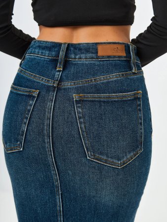 Юбка джинсовая G.E.Y.I.M 44RU / 27 GEYIM_skirt_44RU. Интернет магазин Гранд Багаж 