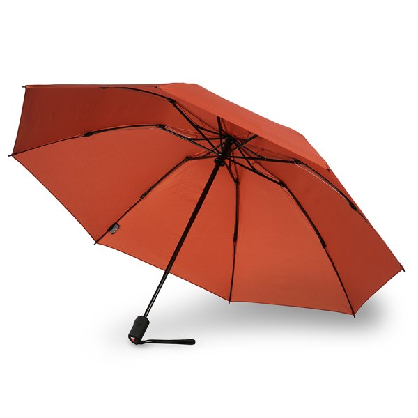 Зонт Knirps автомат Re³ Duomatic CINNAMON WITH BLACK HANDLE 95 6200 88414. Интернет магазин Гранд Багаж 