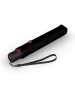 Зонт Knirps автомат U.200 Ultra Light Duomatic BLACK WITH BLACK COATING 95 2200 10012. Интернет магазин Гранд Багаж 